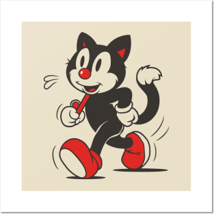 VINTAGE FELIX THE CAT Posters and Art